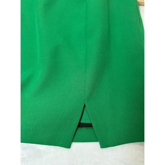 NWT Lucy Paris Womens Green Mini Skirte Zipper Closure Fully Lined sz Large - Picture 7 of 9